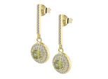 Kettenanhänger ADELIA´S "Anhänger – Anhänger aus 925 Silber mit Zirkonia", gold, Schmuckanhänger, Damen, Silber 925 (Sterlingsilber), Kettenanhänger, Zum Verschenken – ideal zum einen besonderen Tag