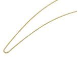 Kette ohne Anhänger ADELIA´S "Halskette – Ankerkette aus 333 Gold 45 cm", gold, Halsketten, Damen, 45cm, Gelbgold 333, Zum Verschenken – ideal zum Weihnachten