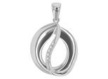 Kettenanhänger ADELIA´S "Anhänger aus 333 Gold mit Zirkonia", silber, Schmuckanhänger, Damen, Gelbgold 333, Kettenanhänger, Ideal als Geschenk – dezent und elegant