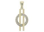 Kettenanhänger ADELIA´S "Anhänger aus 333 Gold mit Zirkonia", gold, Schmuckanhänger, Damen, Gelbgold 333, Kettenanhänger, Perfekt als Geschenk zum Muttertag