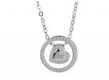 Kette mit Anhänger ADELIA´S, silber (silber, herz), Halsketten, Damen, Silber 925 (Sterlingsilber)