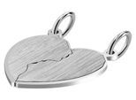 Kettenanhänger ADELIA´S "Anhänger – Herz Gravuranhänger aus 925 Silber", silber, Schmuckanhänger, Damen, Silber 925 (Sterlingsilber), Kettenanhänger, Ideal als Geschenk zum Geburtstag