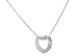 Kettenanhänger ADELIA´S "Anhänger – Herz Herzanhänger aus 925 Silber mit Zirkonia", silber, Schmuckanhänger, Damen, Silber 925 (Sterlingsilber), Kettenanhänger, Perfekt als Geschenk für besondere Menschen