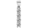 Kettenanhänger ADELIA´S "Anhänger aus 925 Silber mit Zirkonia", silber, Schmuckanhänger, Damen, Silber 925 (Sterlingsilber), Kettenanhänger, Zum Verschenken – ideal zum Valentinstag