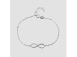 Kettenanhänger ADELIA´S "Anhänger – Unendlichkeitszeichen Anhänger aus 925 Silber", silber, Schmuckanhänger, Damen, Silber 925 (Sterlingsilber), Kettenanhänger, Ideal als Geschenk für besondere Anlässe