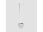 Kette ohne Anhänger ADELIA´S "Halskette mit Anhänger – Herz aus 925 Silber", silber, Halsketten, Damen, 48cm, Silber 925 (Sterlingsilber), Schöne Geschenkidee zum Valentinstag