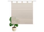 Magnetrollo HOME WOHNIDEEN "TURIN" Gr. 4, beige (sand), B:100cm H:130cm, Obermaterial: 100% Polyester, Raffrollos, Magnetrollo