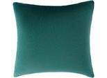 Kissenbezug OTTO HOME "Tianna", petrol, B:50cm L:50cm, Polyester, Obermaterial: 100% Polyester, Kissenbezüge, Kissenbezug
