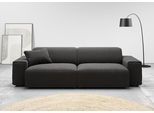 Big-Sofa HOME AFFAIRE "Glimminge auch in Breitcord, Feincord + Easy care-Bezug", grau (anthrazit), B:254cm H:71cm T:101cm, 100% Polyester, Sofas, Big-Sofa, besondere Kedernähte Zierkissen