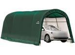 Garage SHELTERLOGIC "Garage-in-a-Box", grün, Kunststoff, Stahl, Garagen, Garage, sehr schneller Auf- und Abbau, BxTxH: 300x610x240 cm