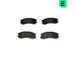 OPTIMAL Bremsbelagsatz, Scheibenbremse bp09554 Vorderachse für Ford MAZDA
