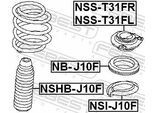 FEBEST Federbeinstützlager nsst31fr Vorderachse rechts für NISSAN
