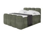 BOXBETT mit Matratze H3|H4 und Lattenrost - NINA-Z KING - 140x200 cm Tila - Olive