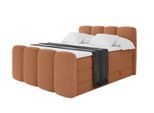 BOXBETT mit Matratze H3|H4 und Lattenrost - NINA-Z KING - 120x200 cm Aragon - Apricot