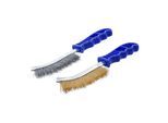 BGS Drahtbürsten-Satz 71033, Stahl und Messingdraht, 260 mm, 2-tlg. ; BGS technic)