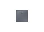 Kaldewei ALUVIA Duschwanne 325511111665 Rutschhemmend, Ablaufloch Ø 90 mm, 100 x 100 x 20 cm, cool grey 70