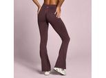 MP Damen Tempo Nahtlos Ausgestellte Leggings - Fudge - XXL