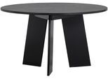 Esstisch Fries Schwarz L: 129cm
