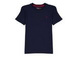 Farah Geborduurd Logo-T-shirt voor Kinderen/Kinderen (Marineblauw)