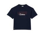 Lacoste Kinder/Kinder Katoen Relaxed Fit T-Shirt (Marine)