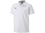 Puma TeamGoal 23 poloshirt met contrasterend logo voor kinderen, normale pasvorm (Wit)