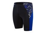Speedo Heren zwemshort met geometrisch patroon (Zwart)