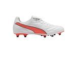 Puma Liga King voetbalschoenen voor heren, stevige zool (Poema Wit)