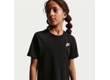 Nike Kinderen Futura Klassiek Logo Regular T-shirt (Zwart/Wit)