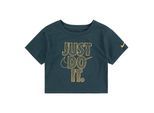 Nike Kinderen/Kinderen Just Do It Glimmend Gewaad T-Shirt (Groen)