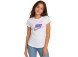 Nike Meisjeshart T-Shirt (Wit)