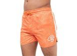Crosshatch Heren Salsola Zwemshort (Oranje)