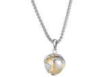 Kette mit Anhänger FIRETTI "Schmuck Geschenk Earth Collection" Gr. 80, gold (edelstahlfarben, gelbgoldfarben), Halsketten, Damen, 80, Edelstahl