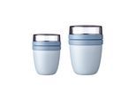 Mepal Lunchpot mini + regular Ellipse 2er Set