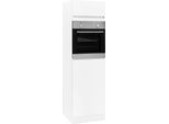 Backofen/Kühlumbauschrank OPTIFIT "Roth", weiß (weiß, weiß), B:60cm H:206,8cm T:57,1cm, Schränke, Backofen/Kühlumbauschrank, Breite 60 cm