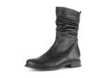 Stiefel GABOR, Damen, Gr. 38, schwarz, Kalbsleder, unifarben, Schuhe Stiefel, Stiefel, Stiefelette, Boots, in abgerundeter Form