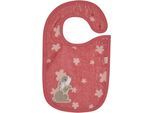 Lätzchen STERNTALER "Druckknopf Hase Hanni", Baby, perlrosa, Baumwolle, Lätzchen, Made in Europe
