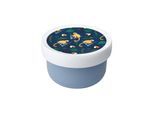 Lunchbox MEPAL "Fruchtbox mit Gabel Campus 300 ml", bunt (jungle), L:6,7cm, Kunststoff, Lebensmittelaufbewahrungsbehälter, Lunchbox