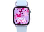 Smartwatch ICE-WATCH "ICE smart junior 3.0 - Find My - 1.75", bunt (hellblau, lila, hellblau, lila), Smartwatches, Kinder, Smartwatch, Armbanduhr, Kinderuhr, Silikonarmband, Bluetooth, Geschenkidee,digital