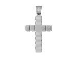 Kettenanhänger ADELIA´S "Anhänger – Kreuz Kreuzanhänger aus Edelstahl", silber, Schmuckanhänger, Damen, Edelstahl, Kettenanhänger, Ein Geschenk, das Freude macht