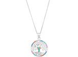 Kettenanhänger ADELIA´S "Anhänger – Lebensbaumanhänger aus 925 Silber mit Zirkonia", silber, Schmuckanhänger, Damen, Silber 925 (Sterlingsilber), Kettenanhänger, Zum Verschenken an Menschen, die Ihnen am Herzen liegen