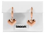 Kettenanhänger ADELIA´S "Anhänger – Herzanhänger aus Edelstahl", gold, Schmuckanhänger, Damen, Edelstahl, Kettenanhänger, Ideal als Geschenk zum Valentinstag