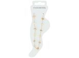 Kettenanhänger ADELIA´S "Anhänger aus Edelstahl mit Perle", gold, Schmuckanhänger, Damen, Edelstahl, Kettenanhänger, Ideal als Geschenk für besondere Anlässe