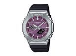 Smartwatch CASIO G-SHOCK "GBM-2100A", schwarz, beere, silberfarben, schwarz, Smartwatches, Herren, Smartwatch, Armbanduhr, Herren,Bluetooth, Solarbetrieb, Flight Log Memory