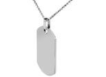 Kettenanhänger ADELIA´S "Anhänger – Gravuranhänger aus Edelstahl", silber, Schmuckanhänger, Damen, Edelstahl, Kettenanhänger, Ideal als Geschenk – dezent und elegant