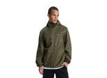 Regenjacke QUIKSILVER "Overcast 3K Tape", Herren, Gr. M, grün (grape leaf), Obermaterial: 100% Nylon., Jacken Regenjacke