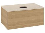 Villeroy & Boch Waschtischunterschrank Antao L30_5 800x360x500mm mit Beleuchtung mit Struktur FK/AP: L30153HN