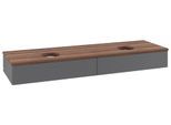 Villeroy & Boch Waschtischunterschrank Antao K17_1 1600x190x500mm mit Struktur FK/AP: GK/2 K17112GK