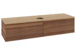 Villeroy & Boch Waschtischunterschrank Antao L36_5 1600x360x500mm mit Beleuchtung mit Struktur FK/AP L36151HM