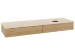Villeroy & Boch Waschtischunterschrank Antao L16_1 1600x190x500mm mit Beleuchtung mit Struktur FK/AP L16113HN