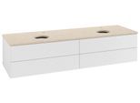 Villeroy & Boch Waschtischunterschrank Antao L28_5 1600x360x500mm mit Beleuchtung mit Struktur FK/AP L28153GF